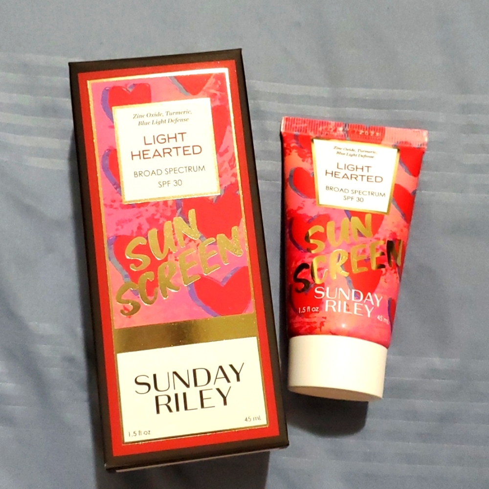 Brand New Sunday Riley Light Hearted Broad Spectrum SPF  Sunscreen, 1.5 fl oz